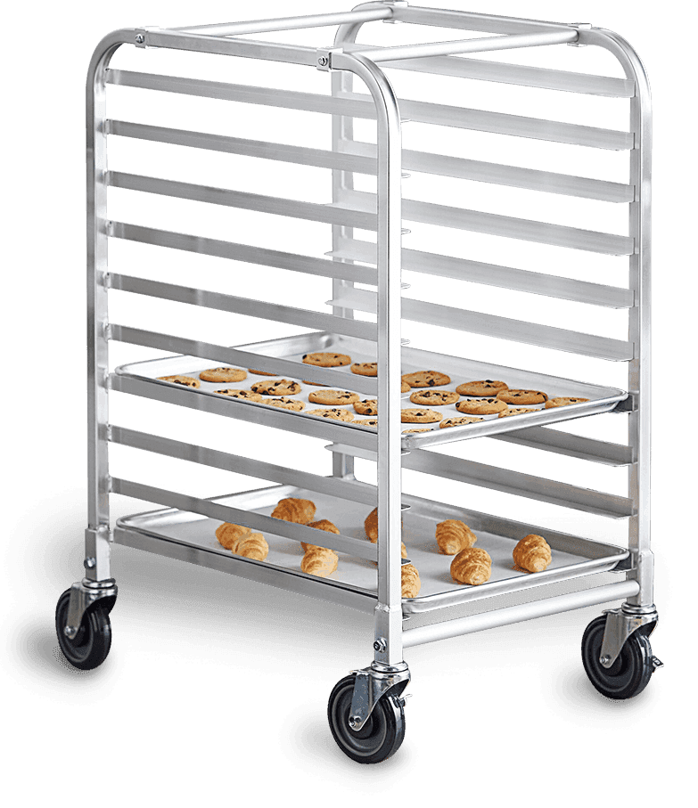 Aluminiowe stojaki na patelnię